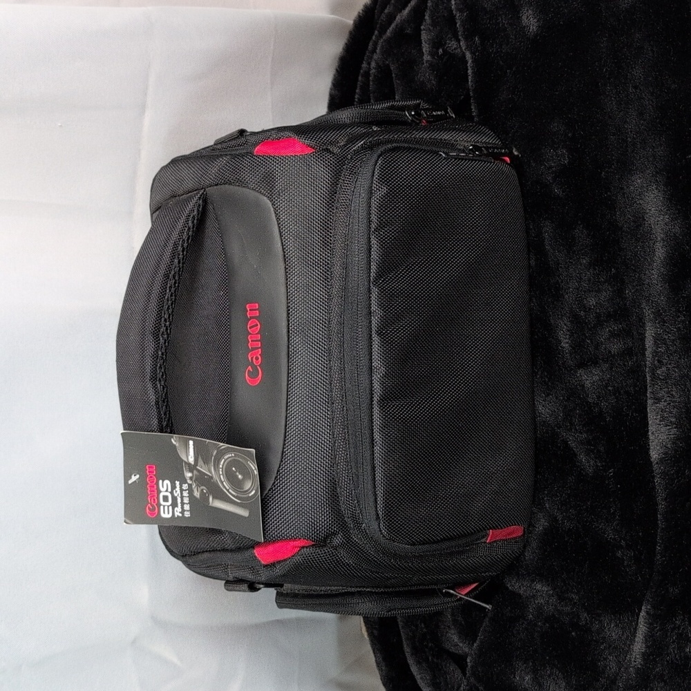 Canon Black and‎ Red Travel Camera Bag